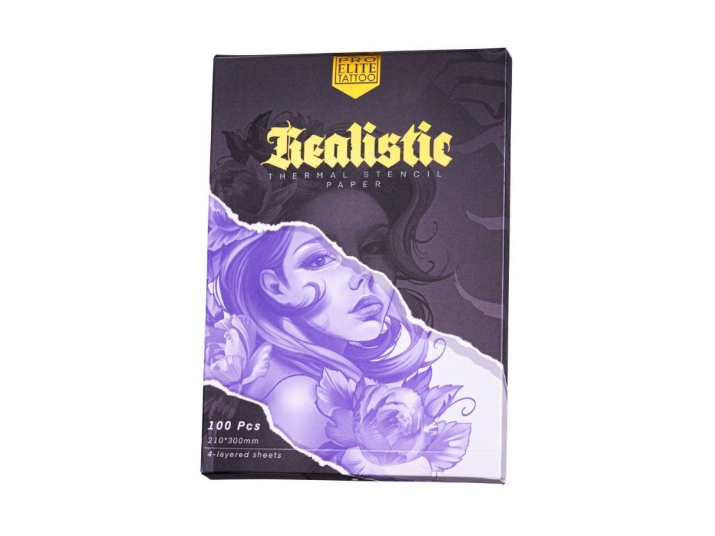 Pro Elite Tattoo REALISTIC thermal stencil papier