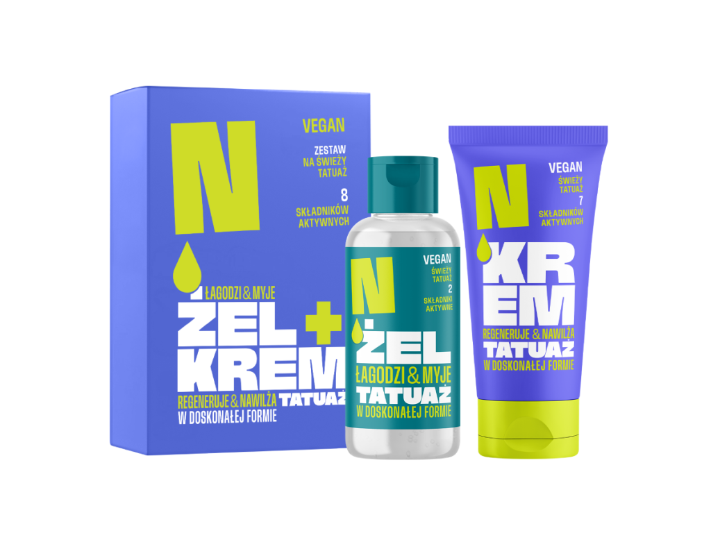NEBA Aftercare SET Cream 50ml + Cleasing gel 100ml